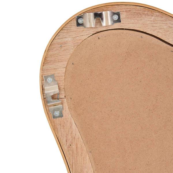 Miroir MAGGIE Beige - Verre - 2 x 100 x 70 cm