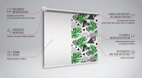 Rollo COMBINO 60 x 140 cm