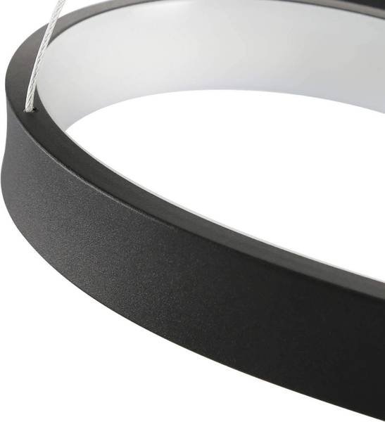 Hanglamp Guy II zwart - metaal - 35 x 150 x 75 cm