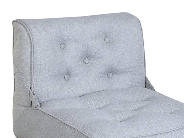 Schlafsessel ZONIRA Grau - Textil - 65 x 75 x 70 cm