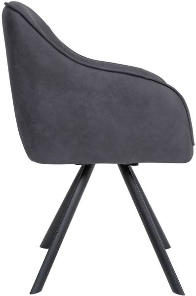 chaise salle à manger Russel Noir