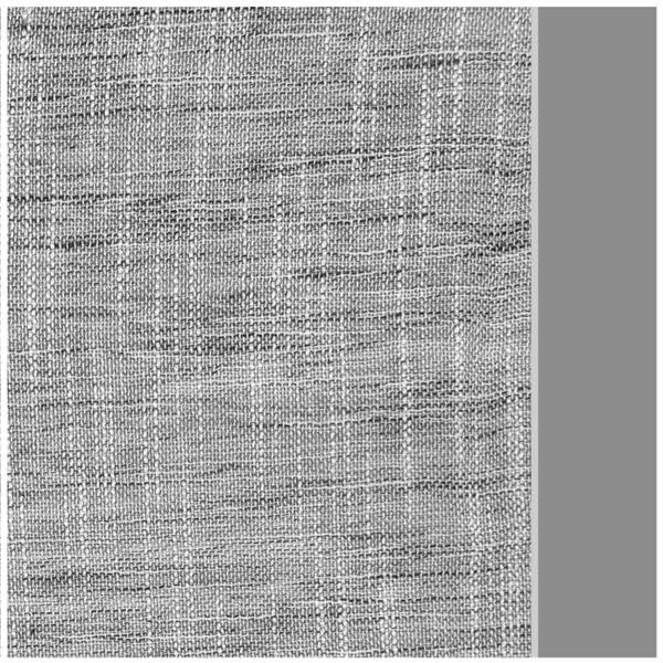 Gardinen Halbtransparant Ivy Kräuselband Grau - Polyester - 140 x 270 x 1 cm