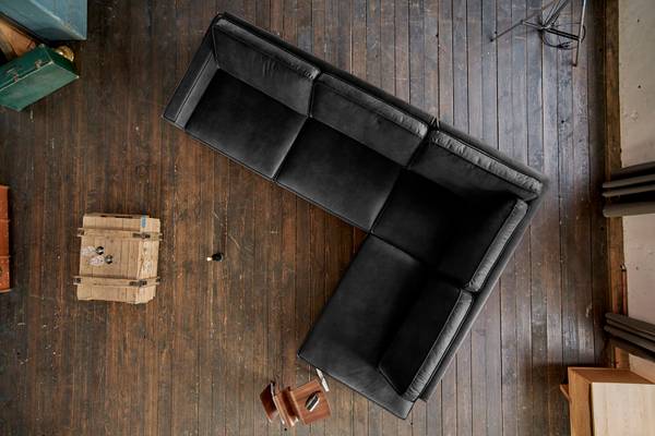 Ecksofa VILNIUS Armlehne davorstehend rechts - Ecke davorstehend rechts