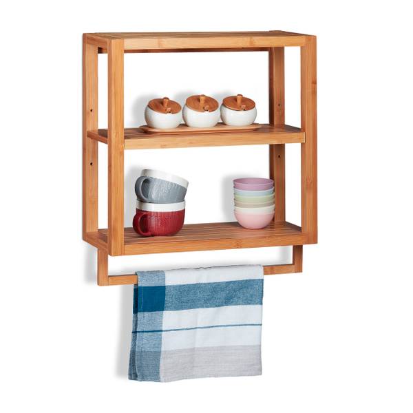 Etagere Murale, 40cm Étagère Murale Cuisine Salle De Bain