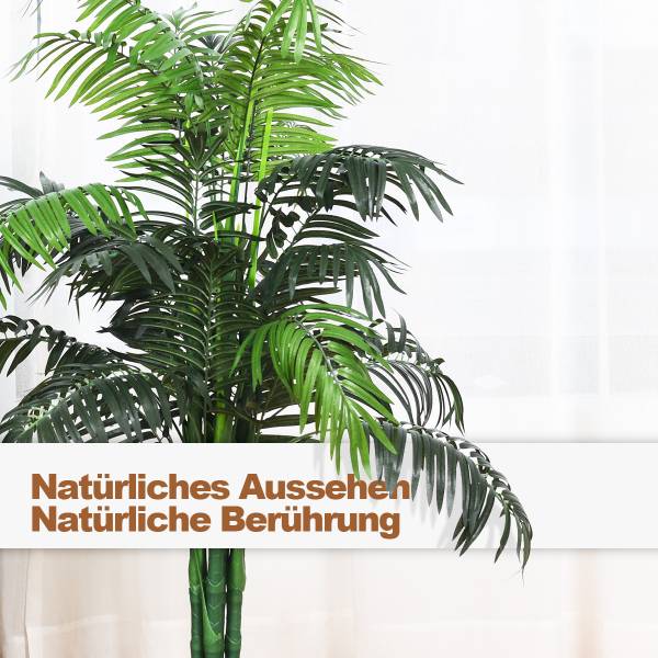 Kunstpflanzen 25964371 Grün - Naturfaser - 1 x 1 x 1 cm