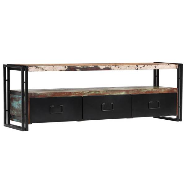 TV-Schrank 3011895 Stahl - 30 x 40 x 120 cm