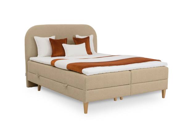 Boxspringbett Alto Bronze - Liegefläche Breite: 180 cm