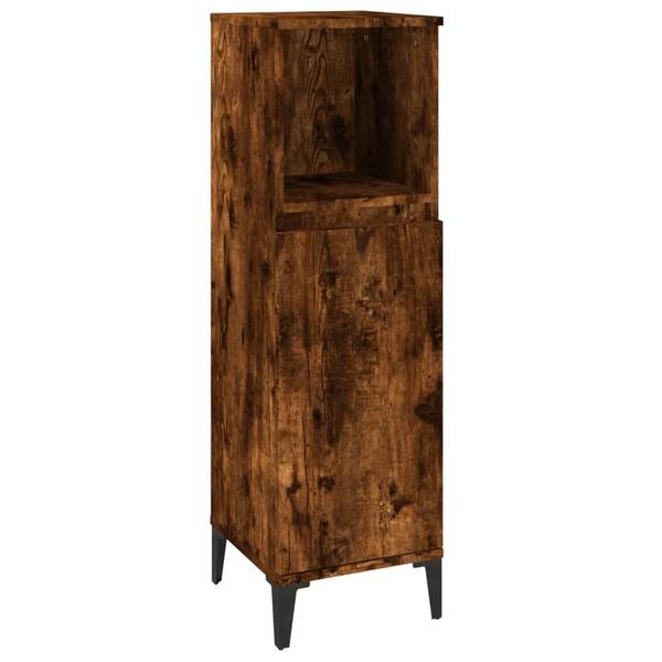Badschrank 3029248 Raucheiche Dekor