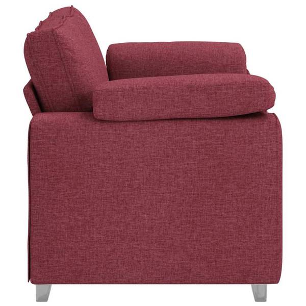 Zweiersofa 3044448-2 Braun - Stahl - 77 x 82 x 160 cm