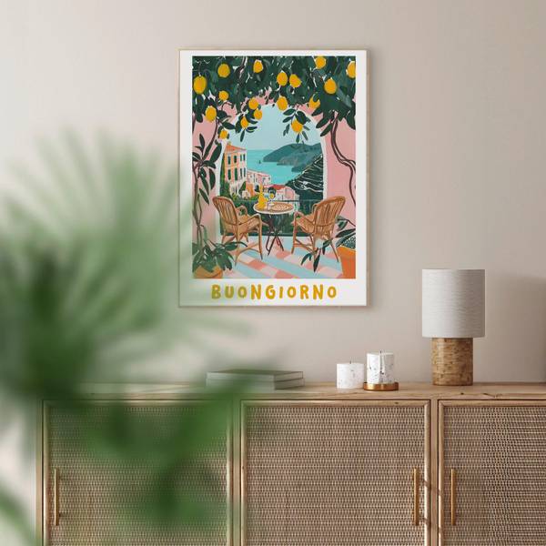 Bild ELENA Holzwerkstoff - Papier - 50 x 1 x 70 cm
