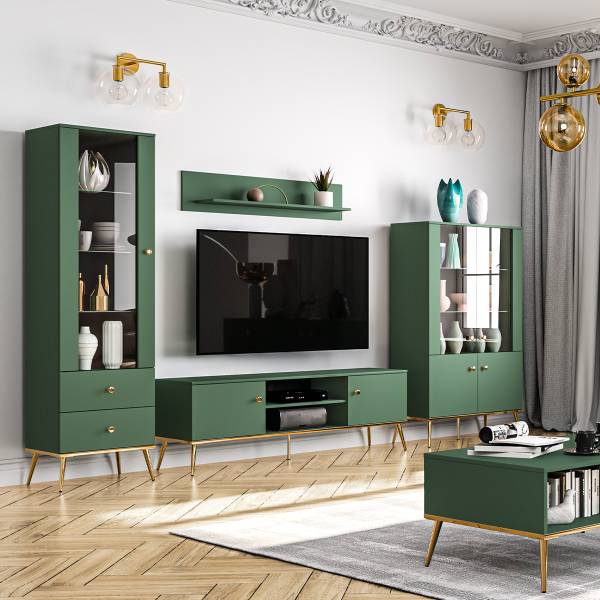 TV-Möbel Thalia Grün