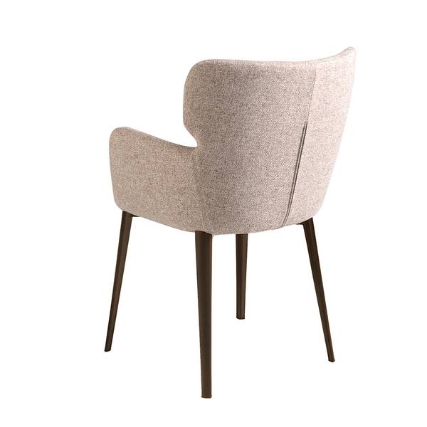 Stuhl 4104 Schwarz - Webstoff - 58 x 80 x 59 cm
