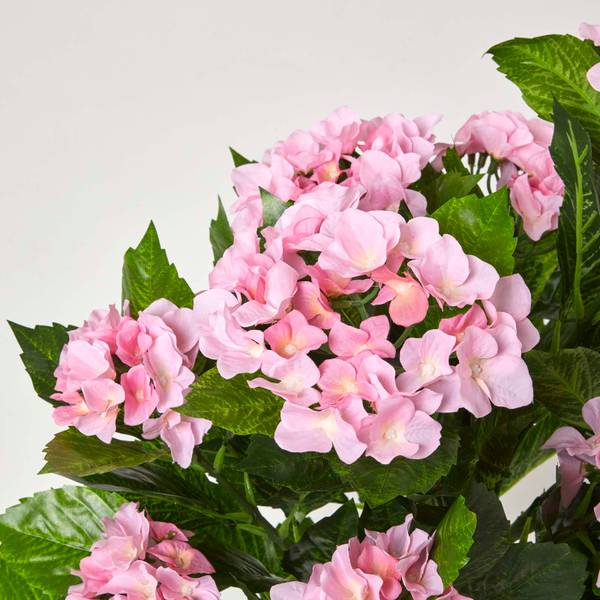 Kunstpflanze Hortensie Pink