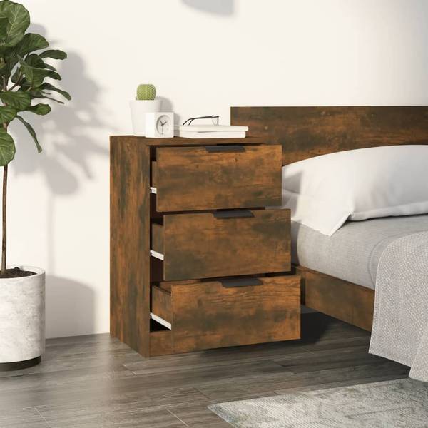 Nachttisch X7293 Braun - Holzwerkstoff - 36 x 65 x 40 cm