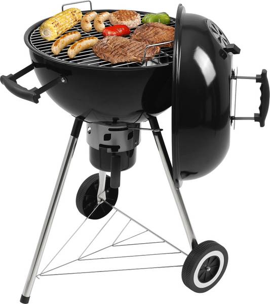 Kugelgrill BRODY MODELL 44 Schwarz - Metall - 44 x 90 x 44 cm