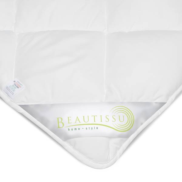 Bettwäsche-Set BeauNuit MD Weiß - Textil - 135 x 1 x 200 cm