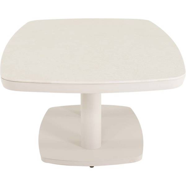 Gartentisch GENEVA Beige - Metall - 83 x 13 x 135 cm