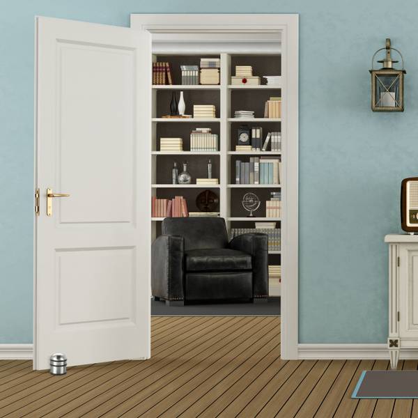 Butoir de porte acier inoxydable argenté Nombre de pièces dans le lot : 1