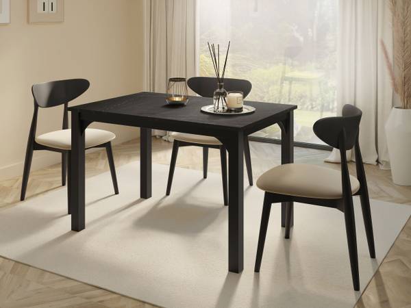 Tisch Focus Schwarz - Marmor Schwarz Dekor