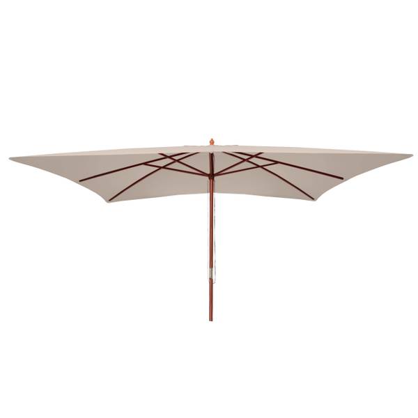 Parasol Floride 3x4m Blanc crème