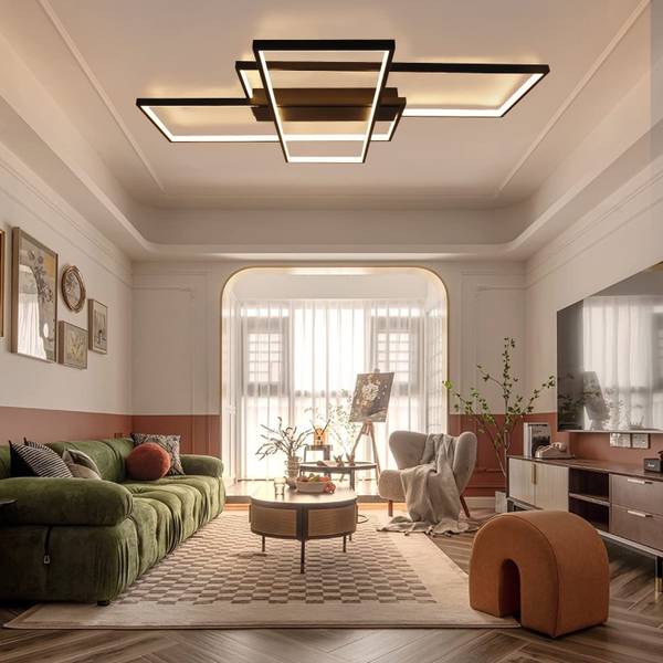 Plafonnier LED Ryker Noir