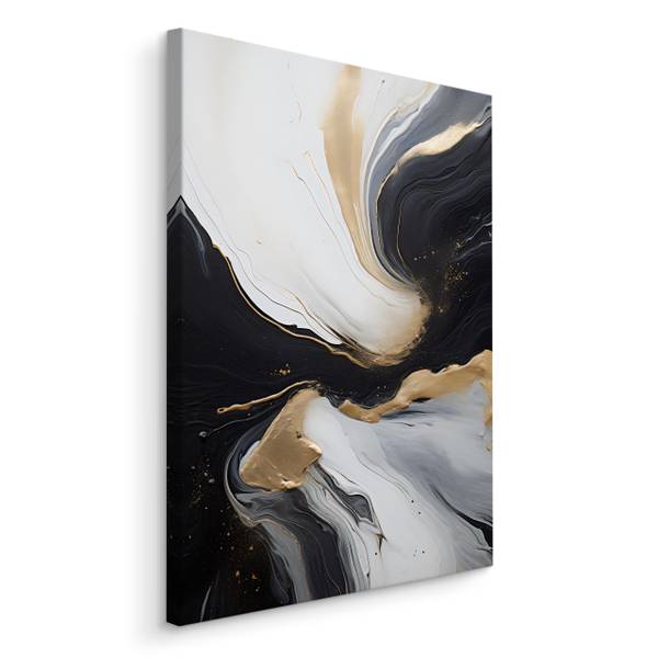 Leinwandbild Marmor moderne Muster 120 x 80 x 80 cm