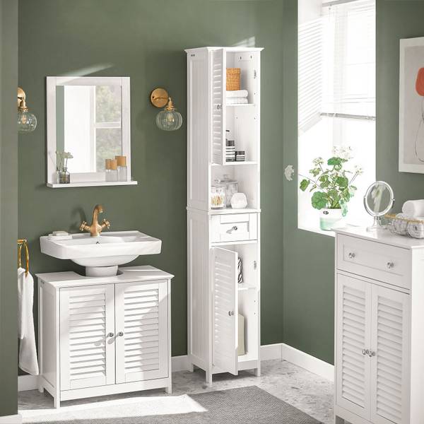 Hoge kast FRG236-W wit
