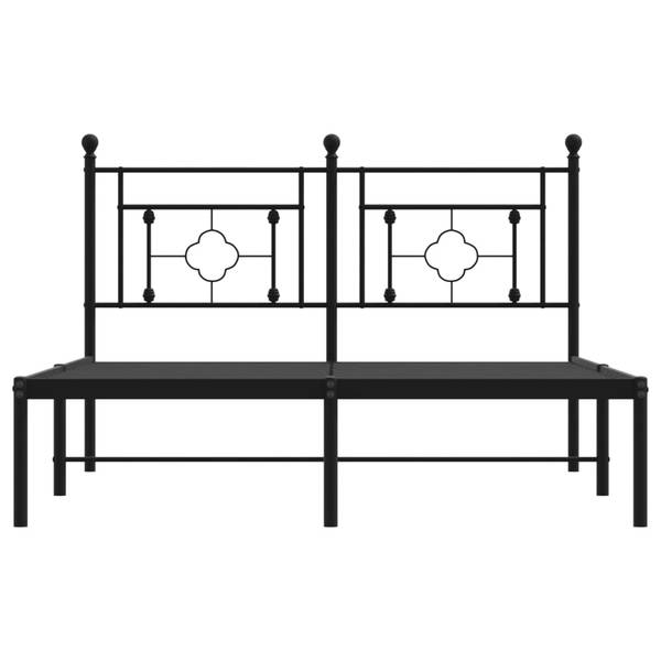 Bettgestell 3032737-2 Schwarz - 142 x 196 cm