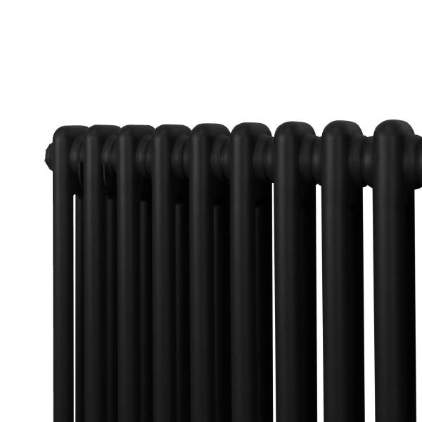 2-Spalten-Heizkörper 213066 Schwarz - 20 x 150 x 7 cm