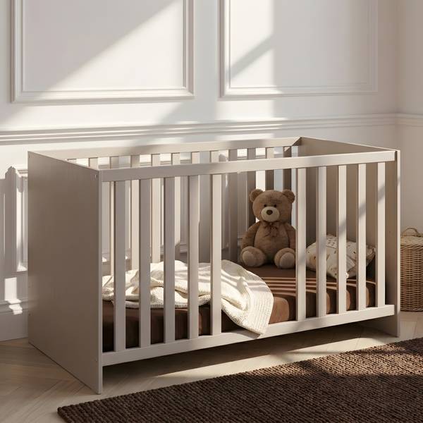 Babybett Essentials Braun - Hellbraun