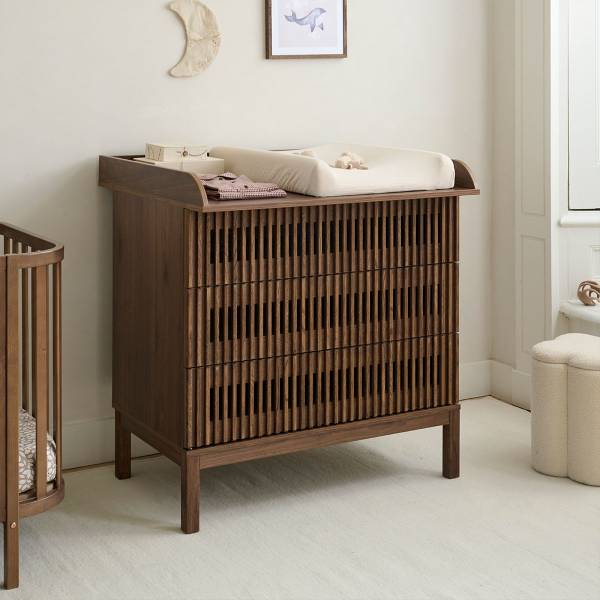 Wickelaufsatz JAPANDI Walnuss - 77 x 93 cm