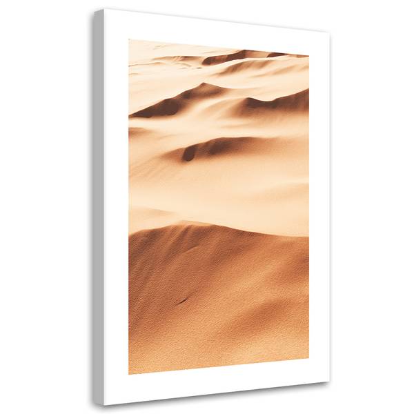 Tableau déco sable dunes nature 70 x 100 cm