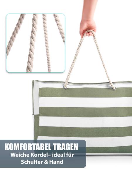 Einkaufstasche 1000870 Hellgrün