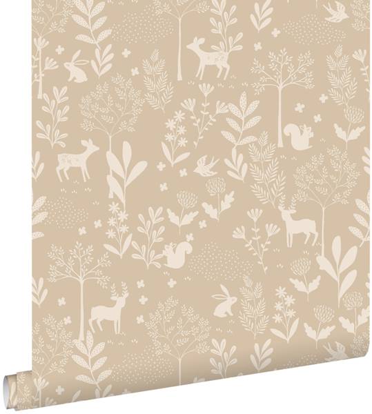 Tapete 139757 Beige - Fleece - 53 x 1005 x 53 cm