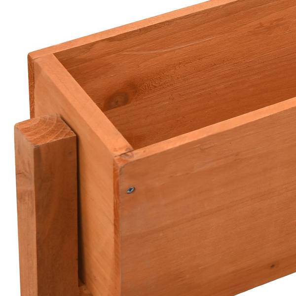 Pflanzkübel Klappbar 3005032 Orange - Tanne - 60 x 75 x 14 cm