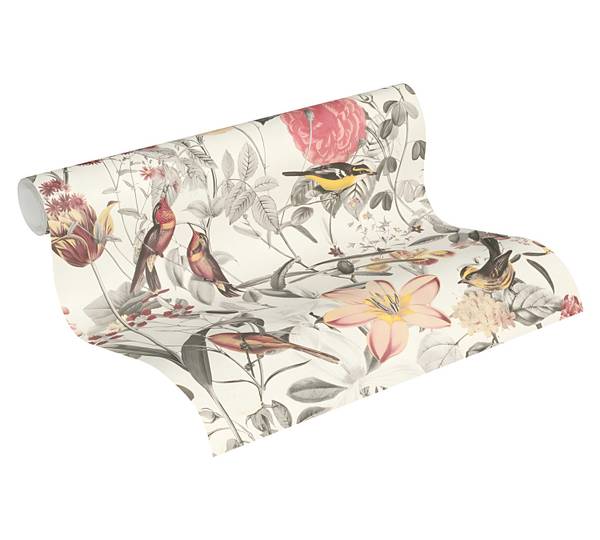 Vliestapete 372761-GU Rot - Kunststoff - 53 x 1 x 1005 cm