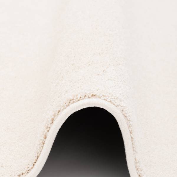 Luxus Soft-Velours Teppich Verona Cremeweiß - 120 x 170 cm