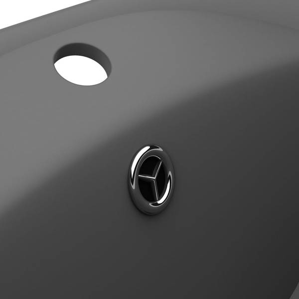 Waschbecken 3003072 Grau - Keramik - 58 x 21 x 39 cm