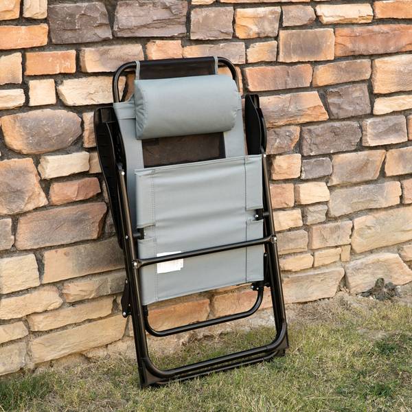 Klappstühle 2er-Set 84B-902V70GY Grau