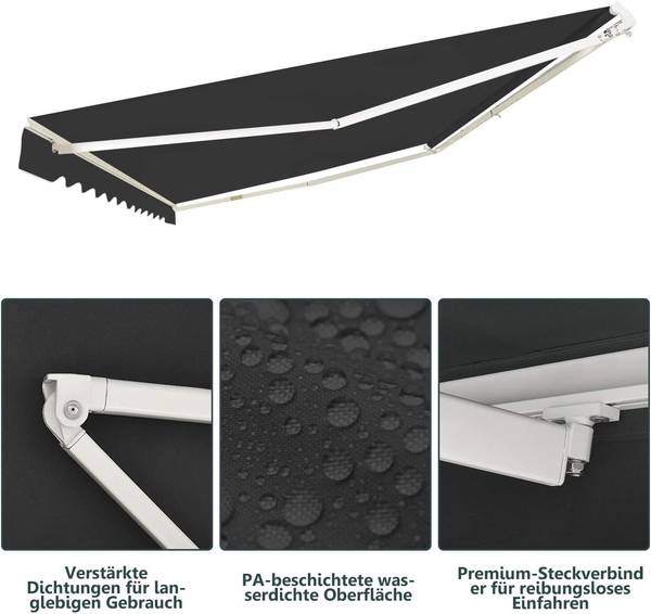 Markise ZB33425 Grau