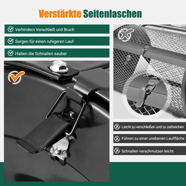 Kompoststreuer SF6870 Schwarz