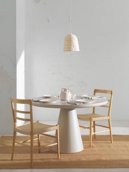 Stoelen 11592 set van 4 bruin - massief hout - 51 x 83 x 44 cm