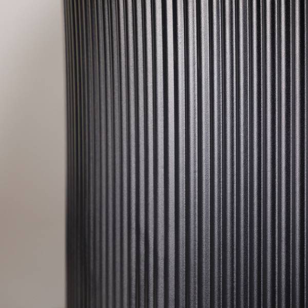 Essgruppe VIANNEY 5er Set Schwarz - Edelstahl - 120 x 75 x 120 cm