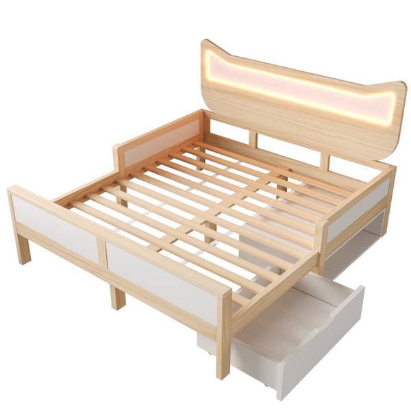 Lit d’enfant NATMUD 145 x 206 cm