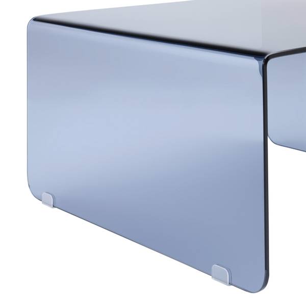 Couchtisch WING Grau - Glas - 70 x 40 x 70 cm