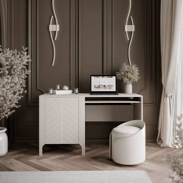 Schreibtisch LUMI Beige