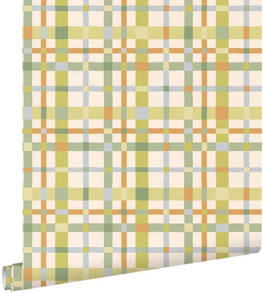 Tapete 132050 Grün - Papier - 50 x 900 x 900 cm