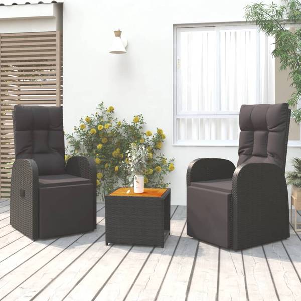 Salon de jardin 3029008-2 (lot de 3) Lot de 2