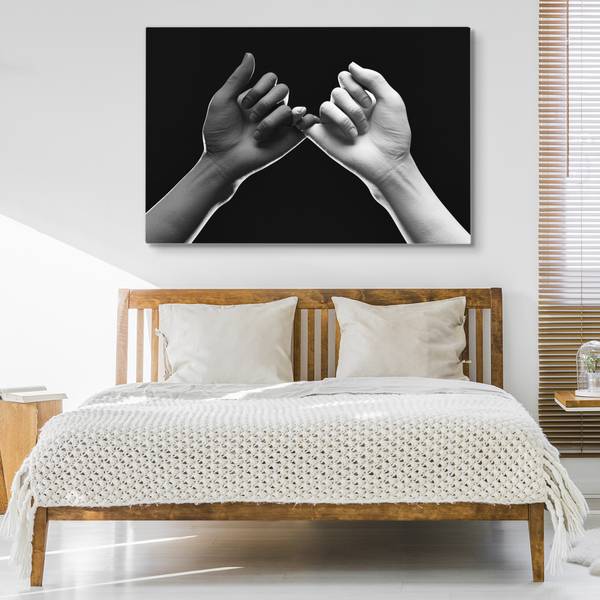 Afbeelding HANDEN Vingers Abstractie 90 x 60 x 60 cm