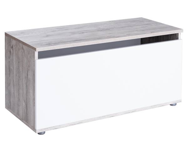 Kinderzimmer-Set Bente 4-tlg. Braun - Weiß - Holzwerkstoff